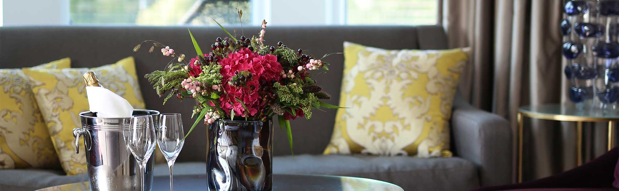 Juniorsuiter med balkong på Hotel Continental